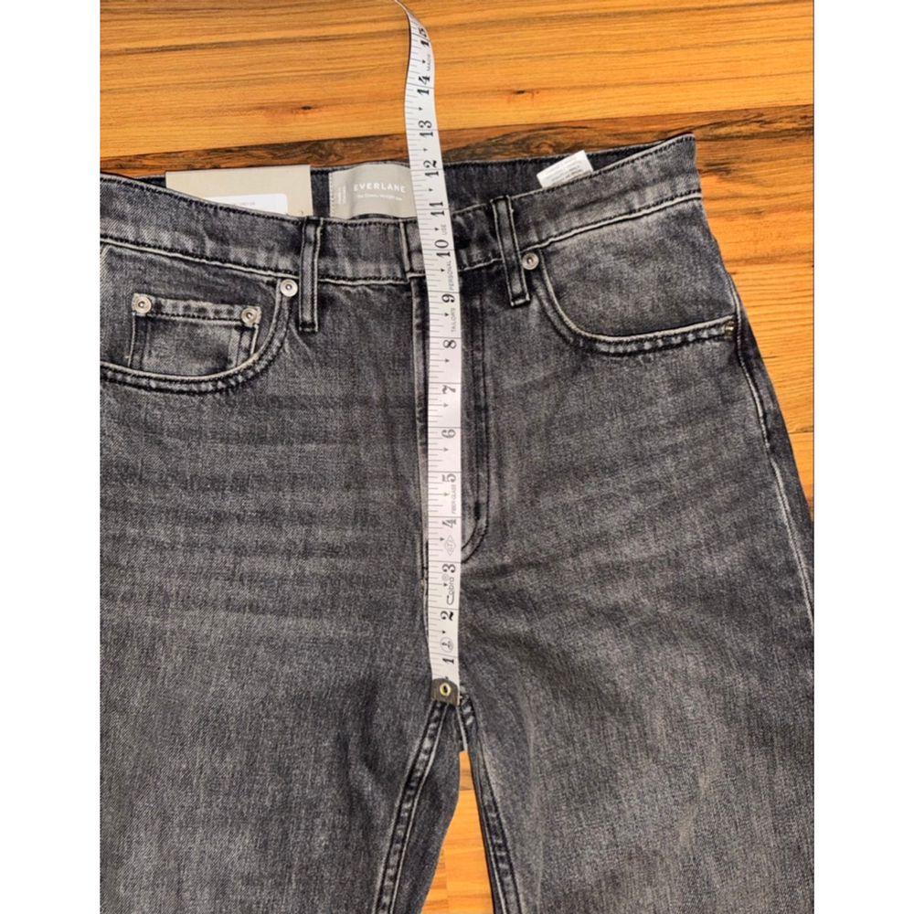 Everlane Cheeky Straight Jeans – Washed Black – Size 26 (BNWT) - Picture 8 of 9